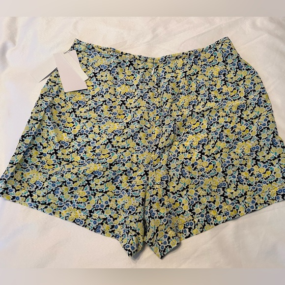 Equipment Femme Floral Lewis Short Multicolor Size Small NWT - Picture 5 of 10